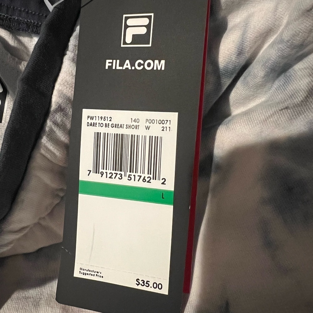 Fila Gray Athletic Shorts -NWT- Womens Large - Picture 4 of 6